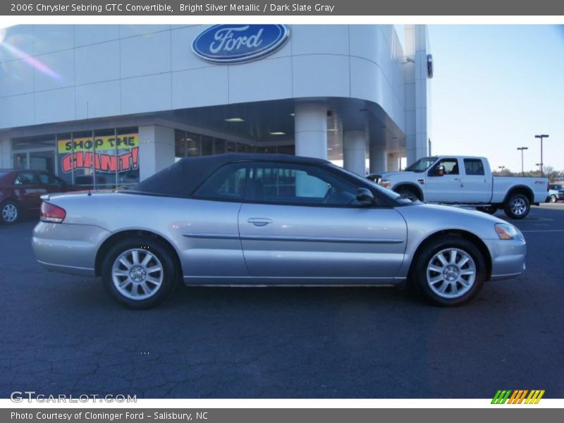 Bright Silver Metallic / Dark Slate Gray 2006 Chrysler Sebring GTC Convertible