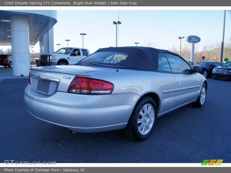 Bright Silver Metallic / Dark Slate Gray 2006 Chrysler Sebring GTC Convertible