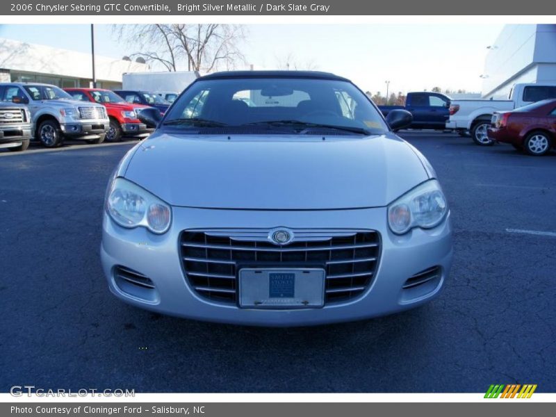 Bright Silver Metallic / Dark Slate Gray 2006 Chrysler Sebring GTC Convertible