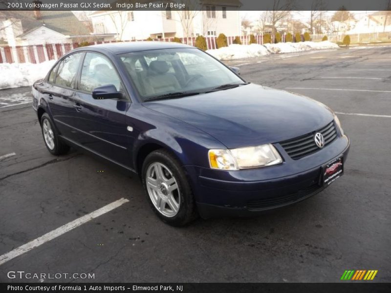 Indigo Blue Pearl / Beige 2001 Volkswagen Passat GLX Sedan