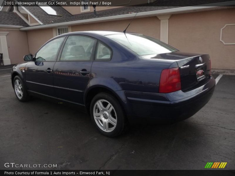 Indigo Blue Pearl / Beige 2001 Volkswagen Passat GLX Sedan