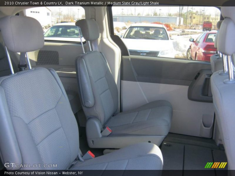 Dark Titanium Metallic / Medium Slate Gray/Light Shale 2010 Chrysler Town & Country LX