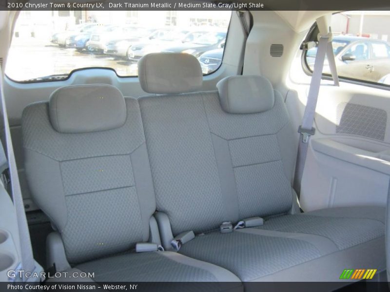 Dark Titanium Metallic / Medium Slate Gray/Light Shale 2010 Chrysler Town & Country LX