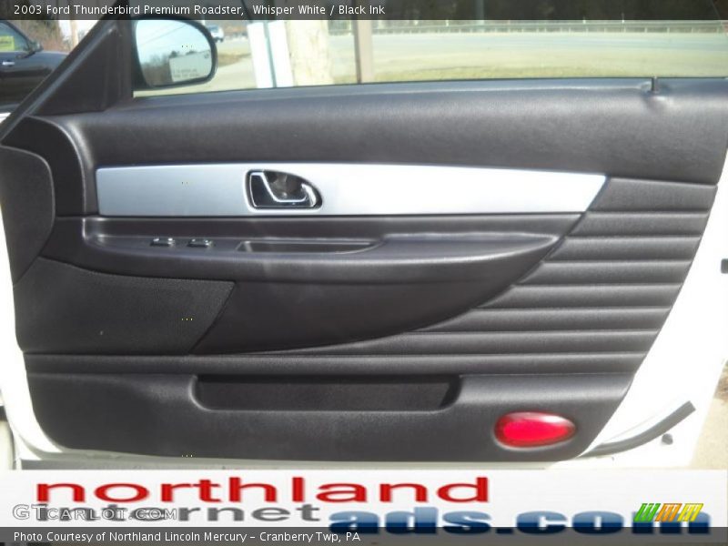 Whisper White / Black Ink 2003 Ford Thunderbird Premium Roadster