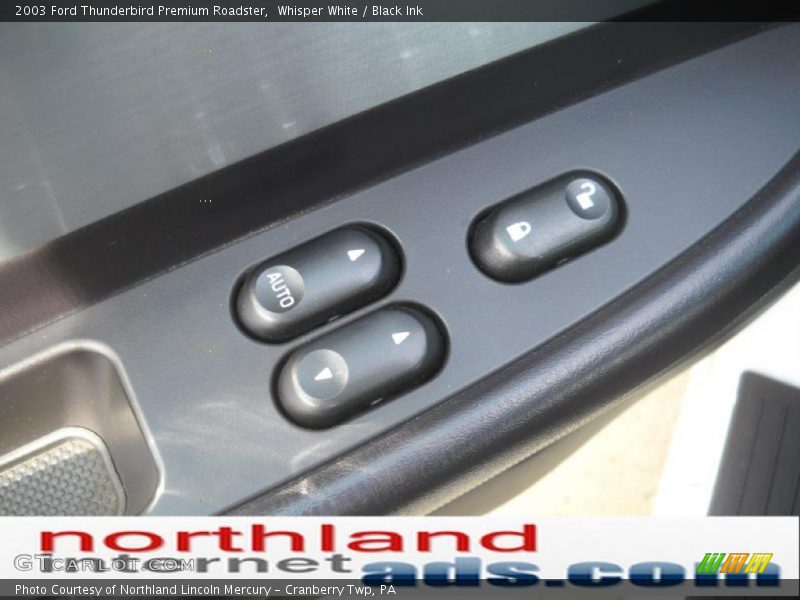 Whisper White / Black Ink 2003 Ford Thunderbird Premium Roadster