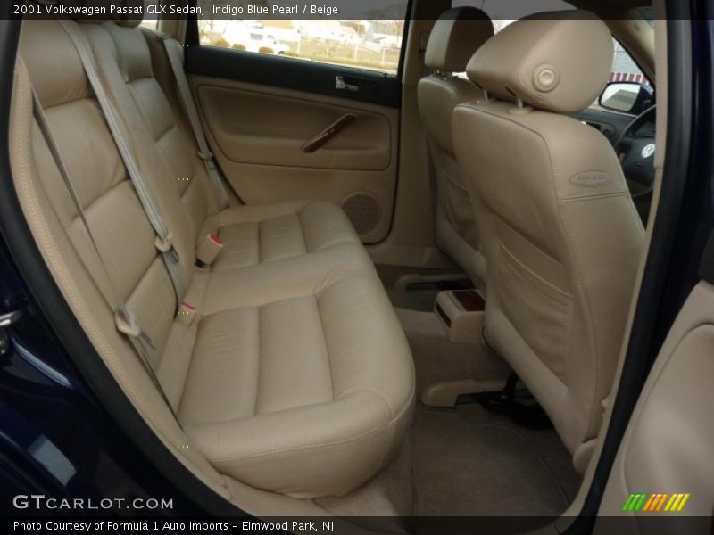 Indigo Blue Pearl / Beige 2001 Volkswagen Passat GLX Sedan