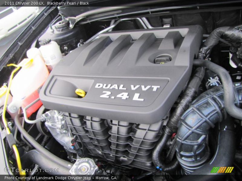  2011 200 LX Engine - 2.4 Liter DOHC 16-Valve Dual VVT 4 Cylinder