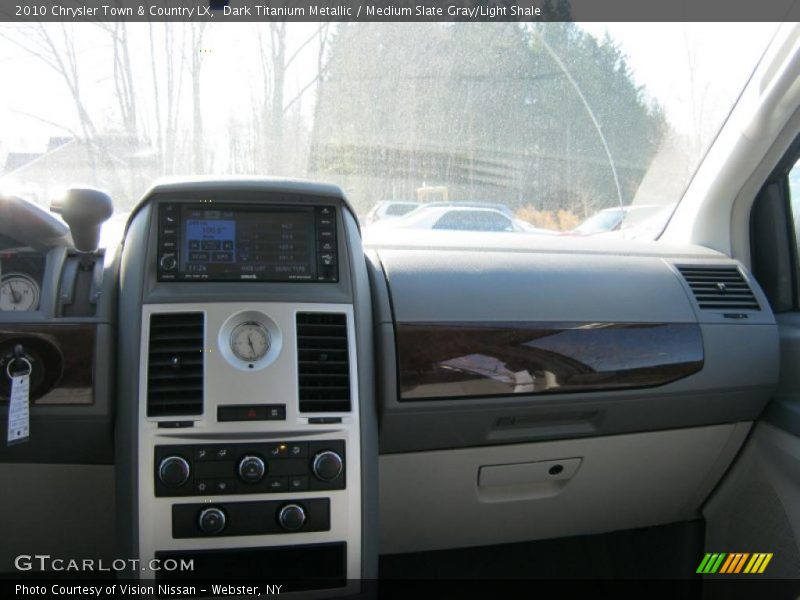 Dark Titanium Metallic / Medium Slate Gray/Light Shale 2010 Chrysler Town & Country LX