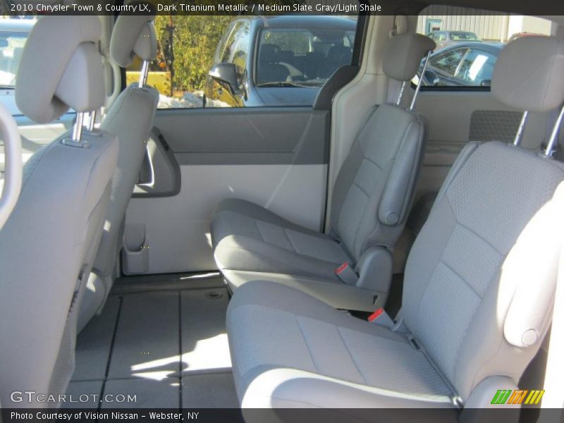 Dark Titanium Metallic / Medium Slate Gray/Light Shale 2010 Chrysler Town & Country LX