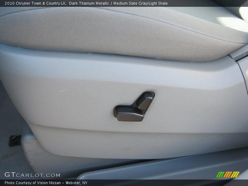 Dark Titanium Metallic / Medium Slate Gray/Light Shale 2010 Chrysler Town & Country LX