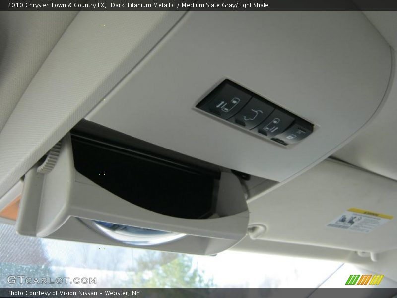 Dark Titanium Metallic / Medium Slate Gray/Light Shale 2010 Chrysler Town & Country LX