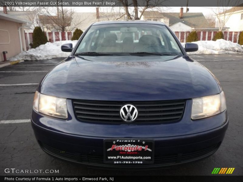 Indigo Blue Pearl / Beige 2001 Volkswagen Passat GLX Sedan