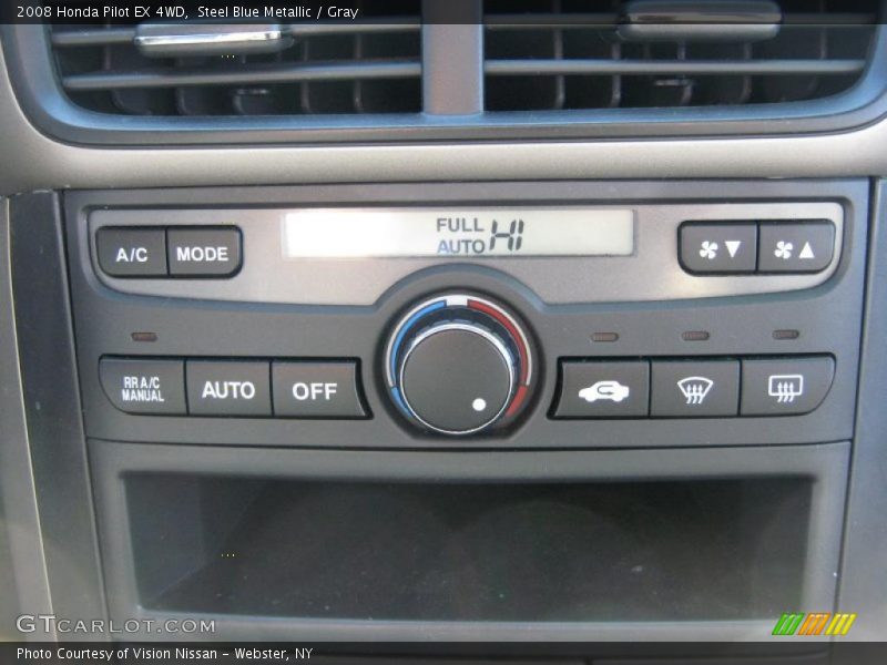 Steel Blue Metallic / Gray 2008 Honda Pilot EX 4WD