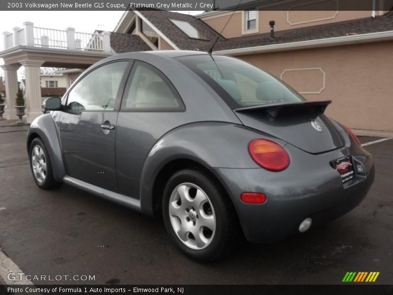 Platinum Grey Metallic / Grey 2003 Volkswagen New Beetle GLS Coupe