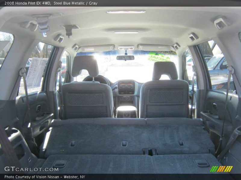 Steel Blue Metallic / Gray 2008 Honda Pilot EX 4WD