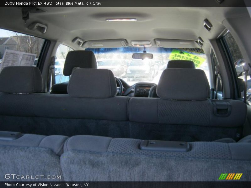Steel Blue Metallic / Gray 2008 Honda Pilot EX 4WD