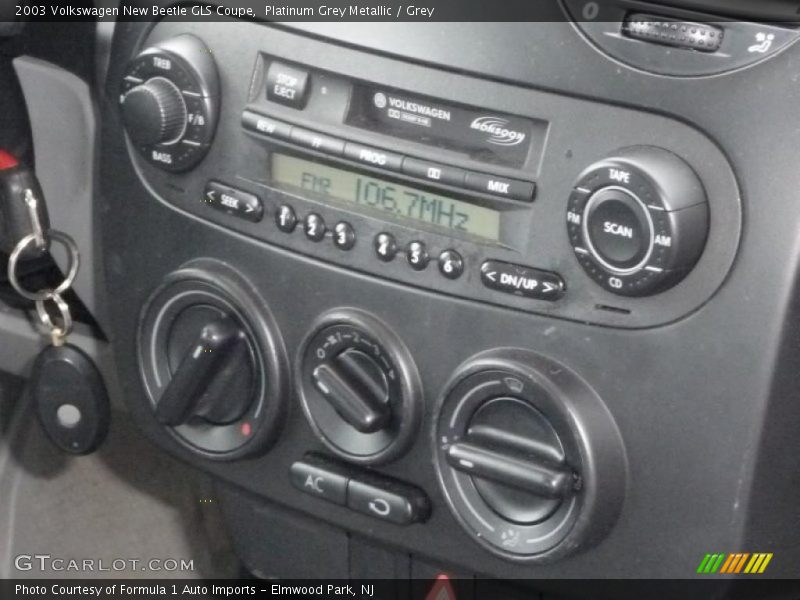 Controls of 2003 New Beetle GLS Coupe