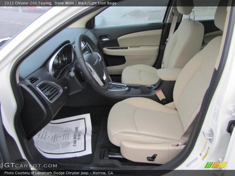  2011 200 Touring Black/Light Frost Beige Interior