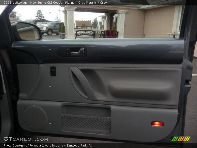 Platinum Grey Metallic / Grey 2003 Volkswagen New Beetle GLS Coupe