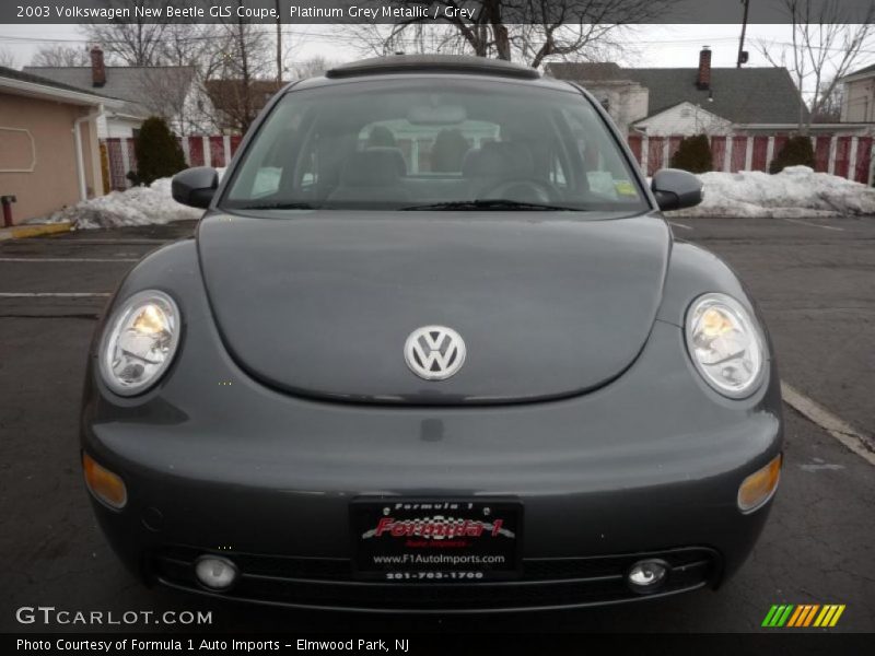 Platinum Grey Metallic / Grey 2003 Volkswagen New Beetle GLS Coupe