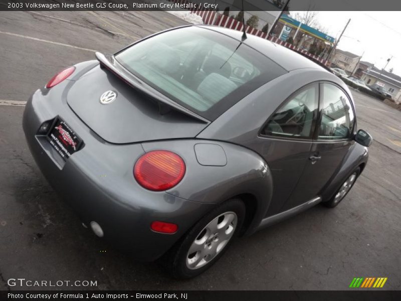 Platinum Grey Metallic / Grey 2003 Volkswagen New Beetle GLS Coupe