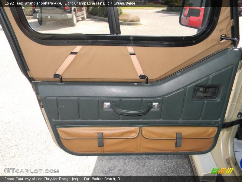 Door Panel of 1992 Wrangler Sahara 4x4