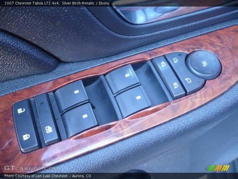 Silver Birch Metallic / Ebony 2007 Chevrolet Tahoe LTZ 4x4