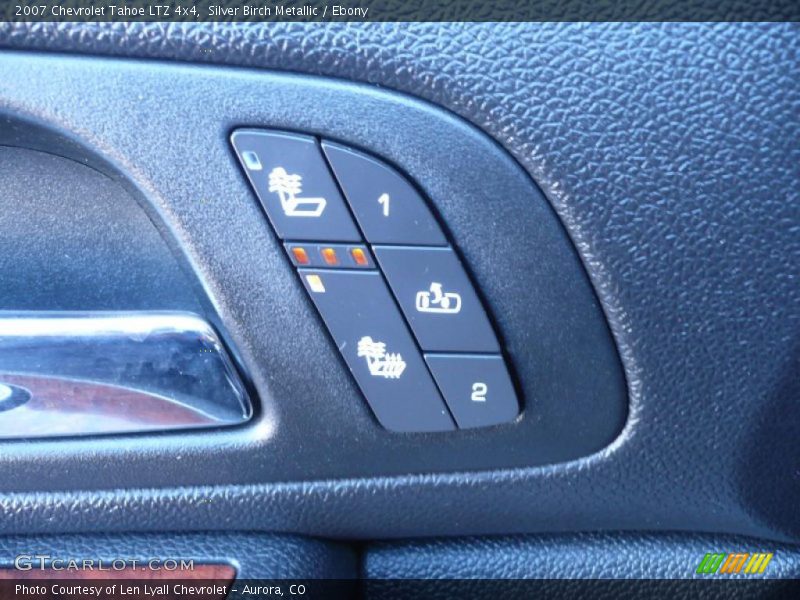 Silver Birch Metallic / Ebony 2007 Chevrolet Tahoe LTZ 4x4