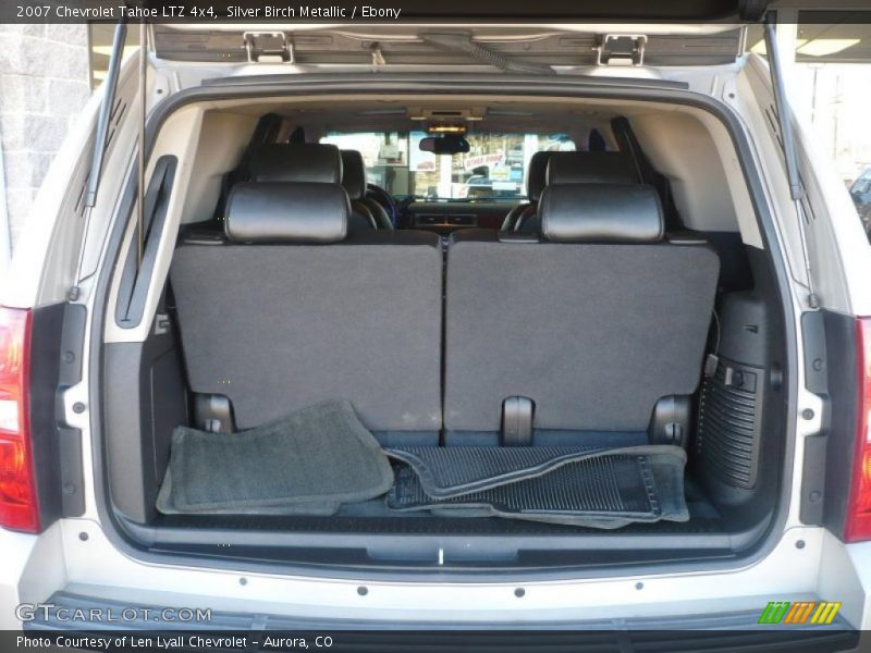 Silver Birch Metallic / Ebony 2007 Chevrolet Tahoe LTZ 4x4