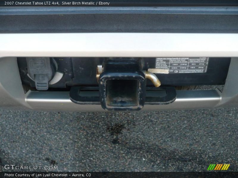 Silver Birch Metallic / Ebony 2007 Chevrolet Tahoe LTZ 4x4