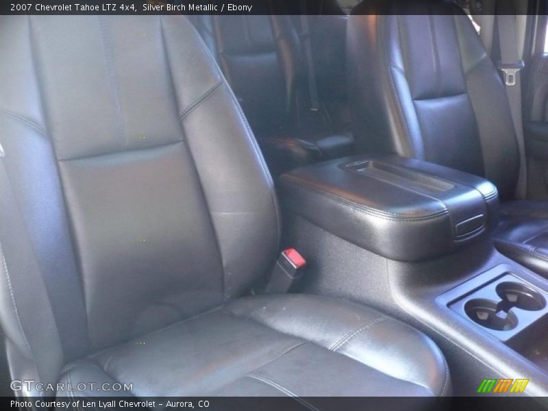 Silver Birch Metallic / Ebony 2007 Chevrolet Tahoe LTZ 4x4