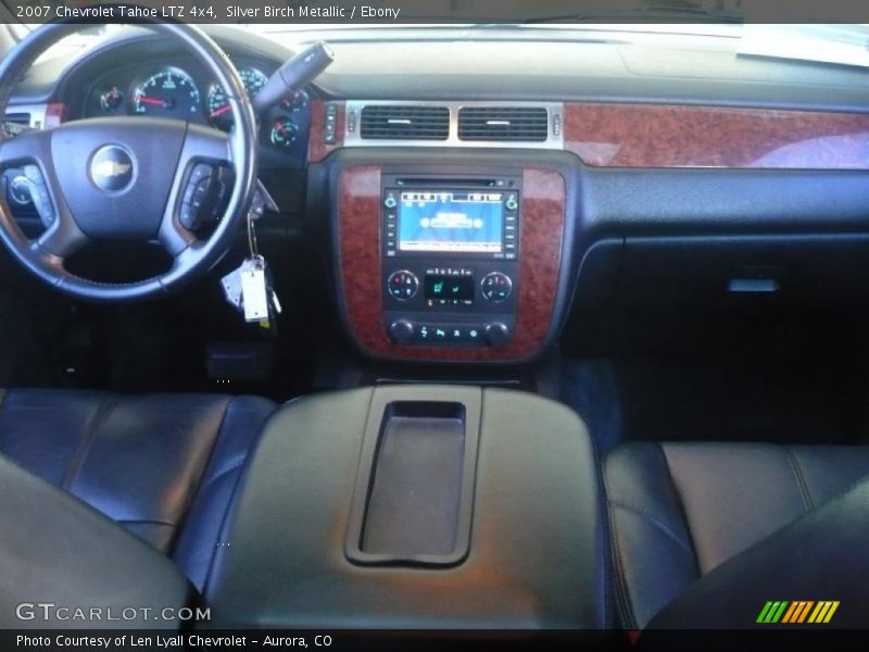 Silver Birch Metallic / Ebony 2007 Chevrolet Tahoe LTZ 4x4