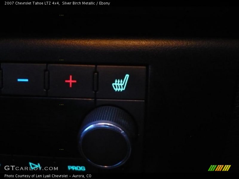 Silver Birch Metallic / Ebony 2007 Chevrolet Tahoe LTZ 4x4