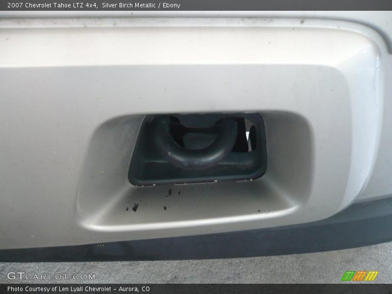 Silver Birch Metallic / Ebony 2007 Chevrolet Tahoe LTZ 4x4