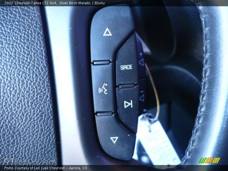 Silver Birch Metallic / Ebony 2007 Chevrolet Tahoe LTZ 4x4