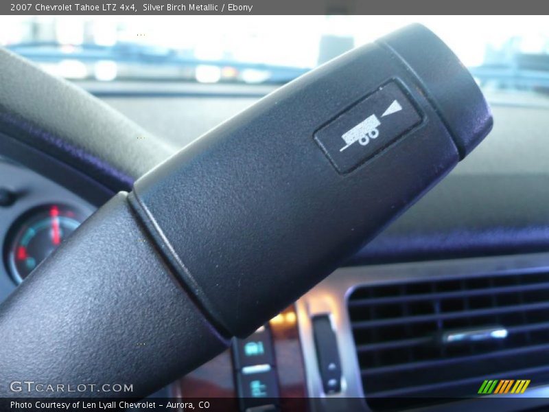 Silver Birch Metallic / Ebony 2007 Chevrolet Tahoe LTZ 4x4