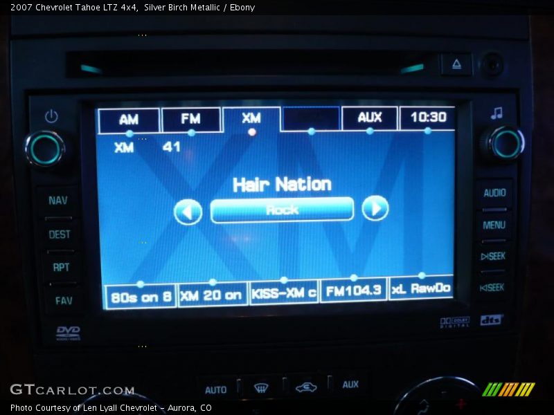 Silver Birch Metallic / Ebony 2007 Chevrolet Tahoe LTZ 4x4