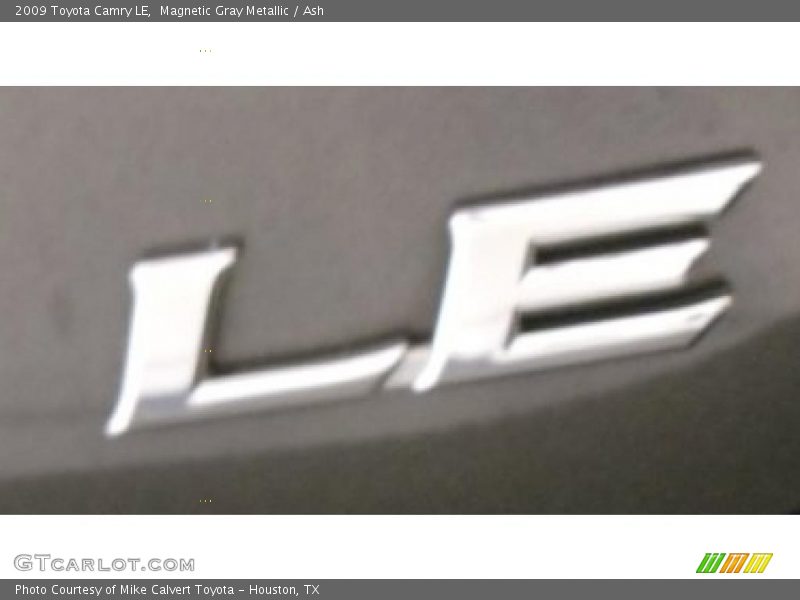 Magnetic Gray Metallic / Ash 2009 Toyota Camry LE
