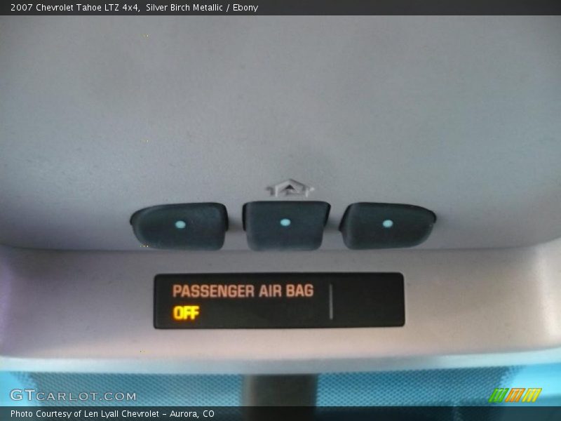 Silver Birch Metallic / Ebony 2007 Chevrolet Tahoe LTZ 4x4