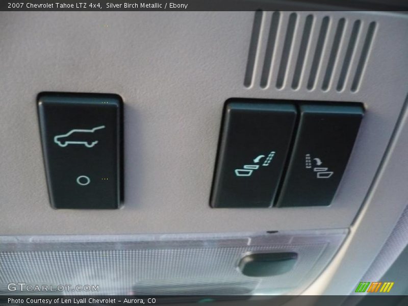 Silver Birch Metallic / Ebony 2007 Chevrolet Tahoe LTZ 4x4