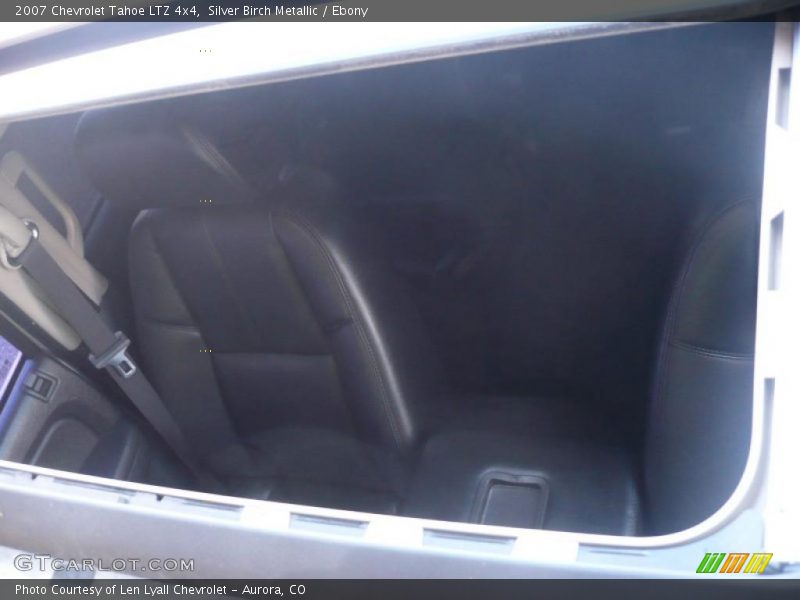 Silver Birch Metallic / Ebony 2007 Chevrolet Tahoe LTZ 4x4