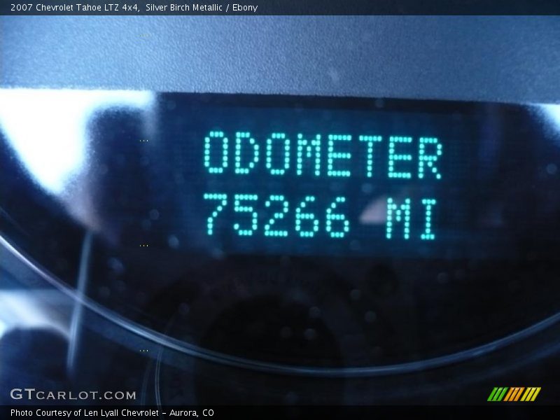 Silver Birch Metallic / Ebony 2007 Chevrolet Tahoe LTZ 4x4