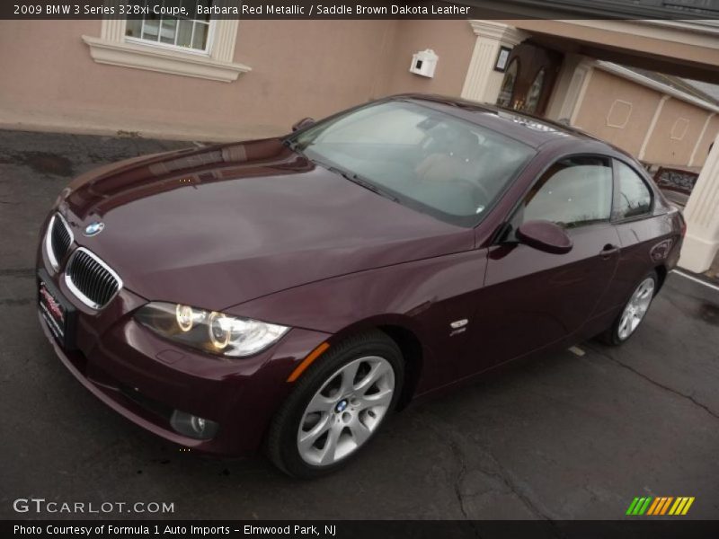 Front 3/4 View of 2009 3 Series 328xi Coupe