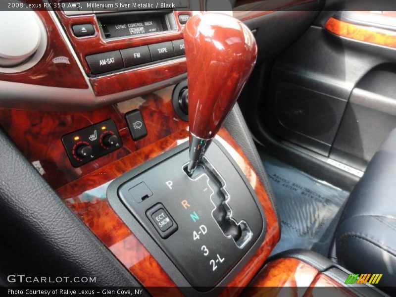 Millenium Silver Metallic / Black 2008 Lexus RX 350 AWD