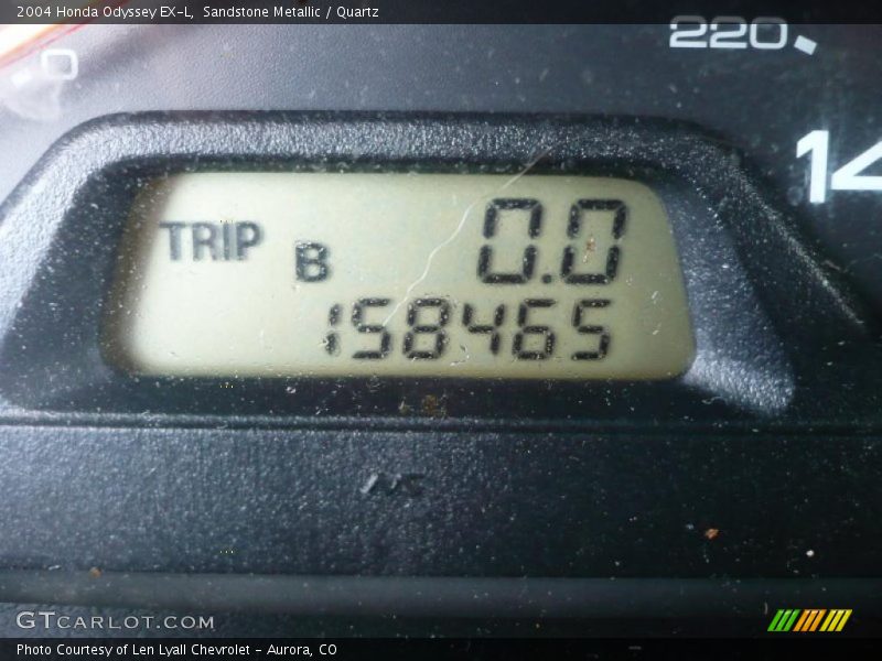 Sandstone Metallic / Quartz 2004 Honda Odyssey EX-L