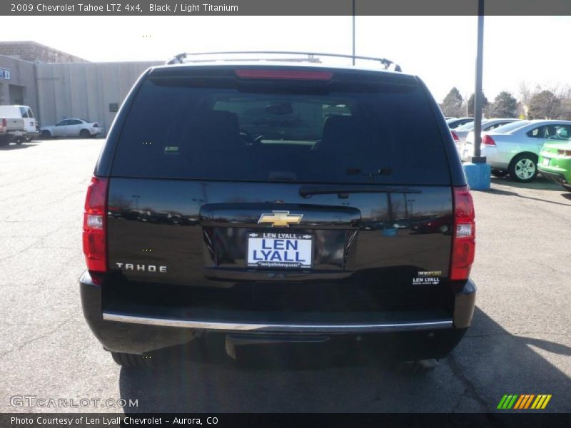 Black / Light Titanium 2009 Chevrolet Tahoe LTZ 4x4