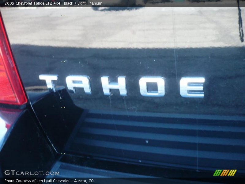 Black / Light Titanium 2009 Chevrolet Tahoe LTZ 4x4