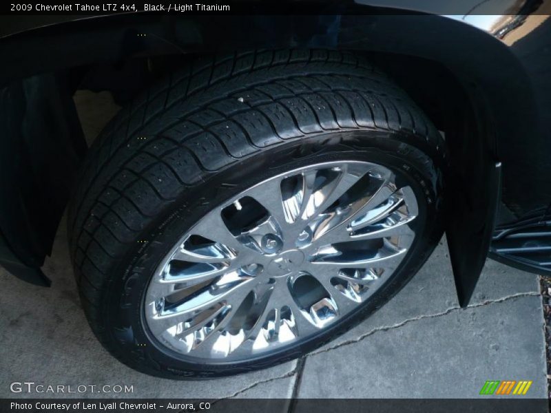Black / Light Titanium 2009 Chevrolet Tahoe LTZ 4x4