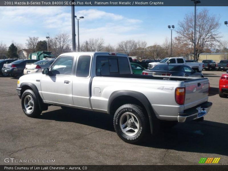  2001 B-Series Truck B4000 SE Cab Plus 4x4 Platinum Frost Metallic