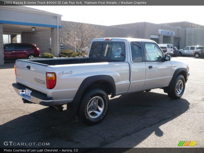  2001 B-Series Truck B4000 SE Cab Plus 4x4 Platinum Frost Metallic